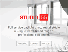 Tablet Screenshot of photo-studio-for-rent.com